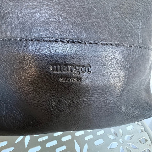 Margot Classic Black Leather Backpack - Picture 8 of 11